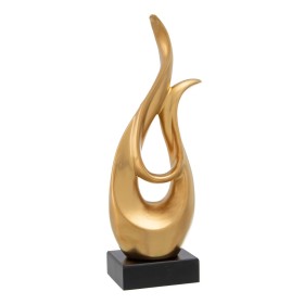 Decorative Figure 12 x 9,5 x 40,5 cm Golden by BigBuy Home, Ornaments - Ref: S8800840, Price: 20,90 €, Discount: %