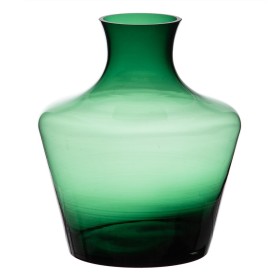 Buy Vase 21 x 21 x 25 cm Green Glass