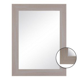 Wall mirror White Metal Crystal Window 90 x 90 x 2 cm | Tienda24 - Global Online Shop Tienda24.eu