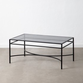 Mesa de Centro 100 x 60 x 45,5 cm Cristal Metal de BigBuy Home, Jogos de móveis - Ref: S8801027, Preço: 108,83 €, Desconto: %