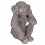 Figura Decorativa Alexandra House Living Cinzento Magnésio Macaco 26 x 40 x 35 cm | Tienda24 - Global Online Shop Tienda24.eu