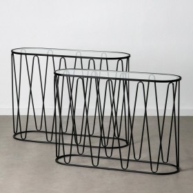 Console DKD Home Decor Noir Brun foncé 85 x 35 x 80 cm | Tienda24 - Global Online Shop Tienda24.eu