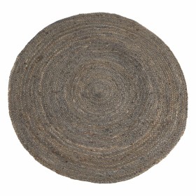 Tapis Gris Jute 120 x 120 cm de BigBuy Home, Tapis - Réf : S8801115, Prix : 26,02 €, Remise : %