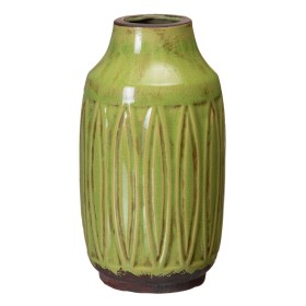 Vase aus Keramik Pistazienfarben 15 x 15 x 27,5 cm von BigBuy Home, Vasen - Ref: S8801164, Preis: 16,54 €, Rabatt: %