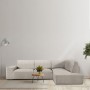 Funda para chaise longue de brazo largo derecho Eysa ROC Blanco 110 x 120 x 500 cm | Tienda24 Tienda24.eu