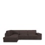 Left long arm chaise longue cover Eysa ROC Brown 110 x 120 x 500 cm | Tienda24 Tienda24.eu