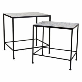 Sous-pot Alexandra House Living Noir Fer 37 x 51 x 50 cm 2 Pièces de Alexandra House Living, Accessoires - Réf : D1631032, Pr...