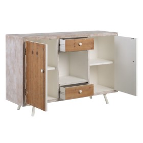 Anrichte COUNTRY natürlich Weiß Tannenholz 120 x 35 x 80 cm Holz MDF von BigBuy Home, Buffets - Ref: S8801248, Preis: 214,75 ...