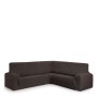 Sofa Cover Eysa ROC Brown 110 x 120 x 450 cm Corner-cupboard | Tienda24 Tienda24.eu