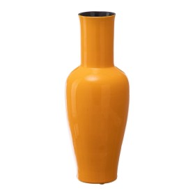 Vase 18 x 18 x 46,5 cm aus Keramik Gelb von BigBuy Home, Vasen - Ref: S8801253, Preis: 35,07 €, Rabatt: %