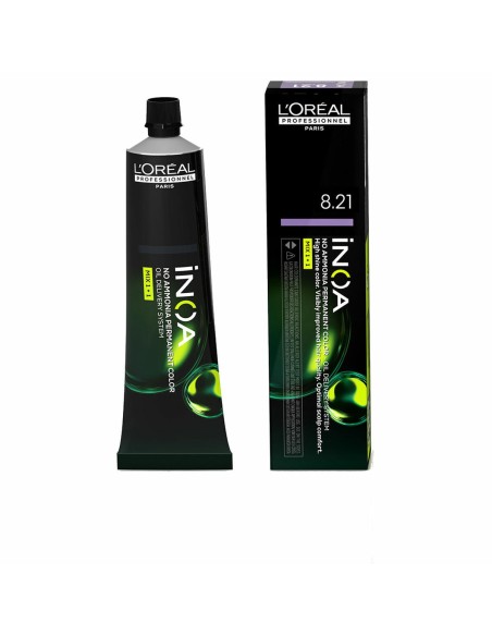 Tinta Permanente L'Oreal Professionnel Paris Inoa Nº 8.21 60 g | Tienda24 Tienda24.eu