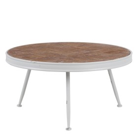 Side table Beige Iron 34 x 34 x 64,5 cm | Tienda24 - Global Online Shop Tienda24.eu