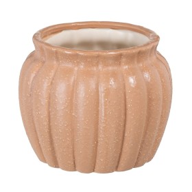 Cache-pot 17,5 x 17,5 x 14,5 cm Céramique Saumon de BigBuy Garden, Cache-pots - Réf : S8801371, Prix : 14,25 €, Remise : %