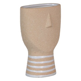 Planter 14 x 9 x 21,5 cm Ceramic Natural by BigBuy Garden, Cachepots - Ref: S8801382, Price: 15,32 €, Discount: %