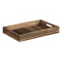 Plateau apéritif 48 x 32 x 6 cm Naturel Bois d'épicéa 3 Pièces de BigBuy Home, Plats et plateaux - Réf : S8801387, Prix : 45,...