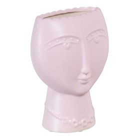 Plantador 15 x 8,5 x 19 cm Face Cerâmica Malva de BigBuy Garden, Vasos - Ref: S8801397, Preço: 14,16 €, Desconto: %