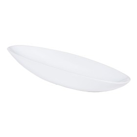 Centro de Mesa Blanco 39,5 x 10,5 x 5 cm de BigBuy Home, Adornos - Ref: S8801399, Precio: 14,80 €, Descuento: %