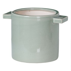 Cache-pot 21,5 x 16 x 15,5 cm Céramique Bleu de BigBuy Garden, Cache-pots - Réf : S8801400, Prix : 16,49 €, Remise : %