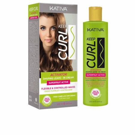 Fixador Flexível para o Cabelo Kativa Keep Curl 200 ml (200 ml)