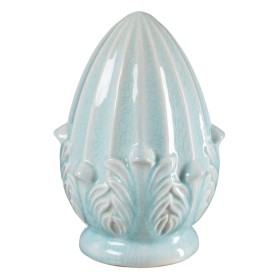 Decorative Figure 17,5 x 17,5 x 25,5 cm Turquoise by BigBuy Home, Ornaments - Ref: S8801457, Price: 10,51 €, Discount: %