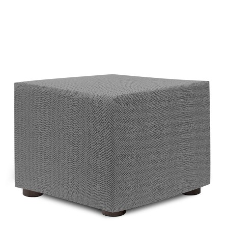 Pouffe cover Eysa JAZ Grey 65 x 65 x 65 cm | Tienda24 Tienda24.eu