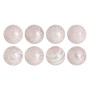 Balls CAPIZ Decoration Pink 10 x 10 x 10 cm (8 Units) | Tienda24 - Global Online Shop Tienda24.eu