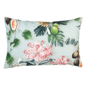 Coussin MIMOSA Blanc Imprimé 43 x 10 x 43 cm | Tienda24 - Global Online Shop Tienda24.eu