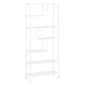 Scaffale SQUARE Metallo Bianco 80 x 26 x 180 cm di BigBuy Home, Unità di mensole - Rif: S8801622, Prezzo: 179,08 €, Sconto: %