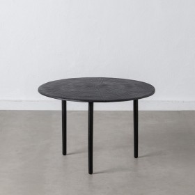 Centre Table Home ESPRIT Black Natural Metal Mango wood 130 x 80 x 32 cm | Tienda24 - Global Online Shop Tienda24.eu