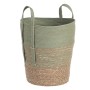 Korbsatz 42 x 42 x 48 cm Minze Naturfaser (3 Stücke) | Tienda24 - Global Online Shop Tienda24.eu