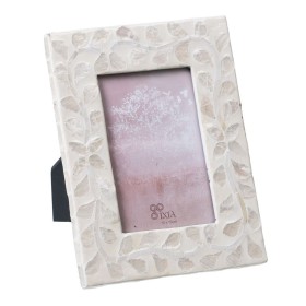 Photo frame Beige Mother of pearl 17 x 22 cm MDF Wood by BigBuy Home, Table and wall frames - Ref: S8801711, Price: 14,36 €, ...