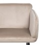 Sillón Tejido Sintético Beige Metal | Tienda24 - Global Online Shop Tienda24.eu