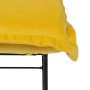 Pouf Tissu Synthétique Métal Jaune 40 x 40 x 35 cm | Tienda24 - Global Online Shop Tienda24.eu