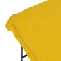 Pouf Tissu Synthétique Métal Jaune 40 x 40 x 35 cm | Tienda24 - Global Online Shop Tienda24.eu