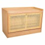 Hocker Alexandra House Living natürlich Holz MDF 38 x 53 x 80 cm Schuhschrank von Alexandra House Living, Stühle - Ref: D1631...