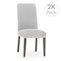 Chair Cover Eysa THOR Grey 50 x 55 x 50 cm 2 Units | Tienda24 Tienda24.eu