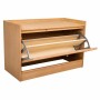 Hocker Alexandra House Living natürlich Holz MDF 38 x 53 x 80 cm Schuhschrank von Alexandra House Living, Stühle - Ref: D1631...