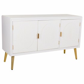 Credenza Alexandra House Living Bianco Dorato Legno MDF 41 x 71 x 120 cm di Alexandra House Living, Credenze e buffet - Rif: ...