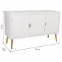 Aparador Alexandra House Living Branco Dourado Madeira MDF 41 x 71 x 120 cm de Alexandra House Living, Armários e aparadores ...