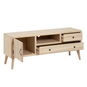 TV furniture MARIE 140 x 40 x 55 cm Natural Wood MDF Wood by BigBuy Home, TV tables and stands - Ref: S8802046, Price: 214,75...