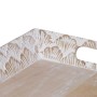 Plateau apéritif 45,5 x 30,5 x 5,5 cm Blanc Bois de manguier (2 Unités) | Tienda24 - Global Online Shop Tienda24.eu