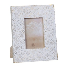 Capa de travesseiro Alexandra House Living Branco 50 x 75 cm | Tienda24 Tienda24.eu