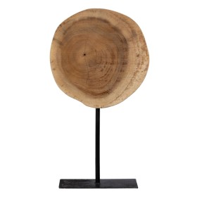 Figura Decorativa 22 x 22 x 39 cm Natural Negro de BigBuy Home, Adornos - Ref: S8802086, Precio: 16,04 €, Descuento: %