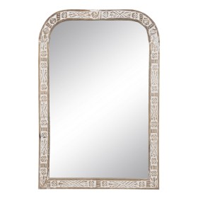 Miroir mural 51 x 3 x 76 cm Bois Blanc de BigBuy Home, Miroirs muraux - Réf : S8802095, Prix : 82,75 €, Remise : %