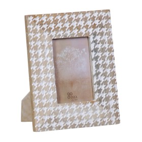 Cadre Photos 10,16 x 15,24 x 1,3 cm Bois Blanc de BigBuy Home, Cadres muraux et de table - Réf : S8802103, Prix : 4,99 €, Rem...