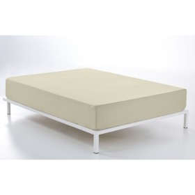 Sábana Bajera Alexandra House Living Blanco 135/140 x 200 cm | Tienda24 Tienda24.eu