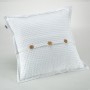 Cushion cover Estelia White 50 x 50 cm | Tienda24 Tienda24.eu