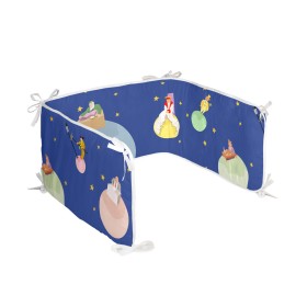 Cot protector HappyFriday Happynois Train Multicolour 210 x 40 cm | Tienda24 Tienda24.eu