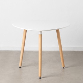 Table de Salle à Manger Blanc Bois MDF 90 x 90 x 74 cm de BigBuy Home, Tables - Réf : S8802208, Prix : 86,42 €, Remise : %