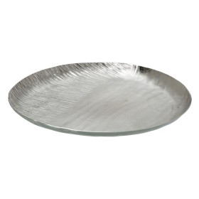 Centro de Mesa Plateado 39 x 39 x 3 cm de BigBuy Home, Adornos - Ref: S8802218, Precio: 18,30 €, Descuento: %